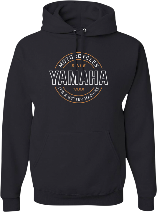 Yamaha Apparel Yamaha Better Machine Hoodie - Black - Medium (Part Number NP21S - M1972 - M) - Kelly Motorsports