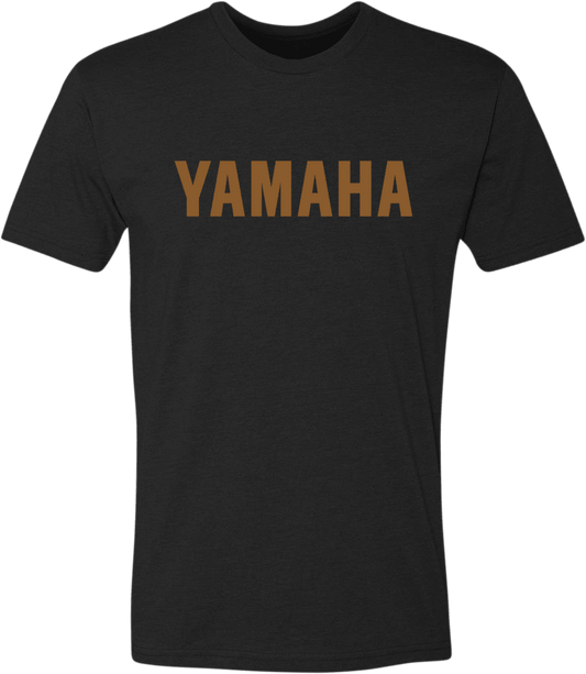 Yamaha Apparel Yamaha Classic T-Shirt - Black/Gold - Medium NP21S-M3126-M - Kelly Motorsports