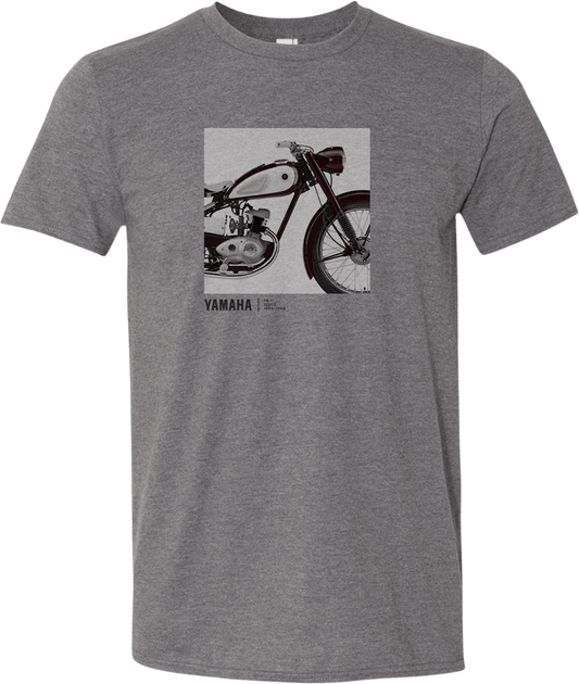 Yamaha Apparel Yamaha Classic T-Shirt - Heather Graphite - Medium NP21A-M1799-M - Kelly Motorsports