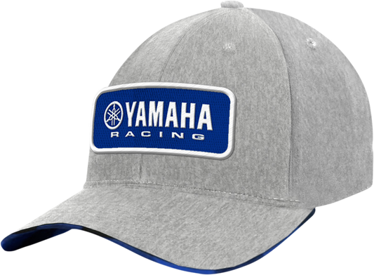 Yamaha Apparel Yamaha Flannel Hat - Heather Gray and Blue, Part Number NP21A - H2737 - Kelly Motorsports