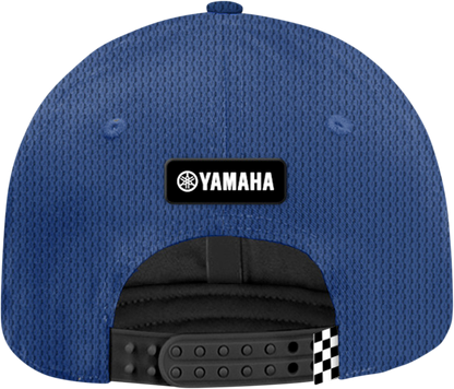 YAMAHA APPAREL Yamaha Flat Bill Snapback Hat - Blue NP21A - H2689 - Kelly Motorsports