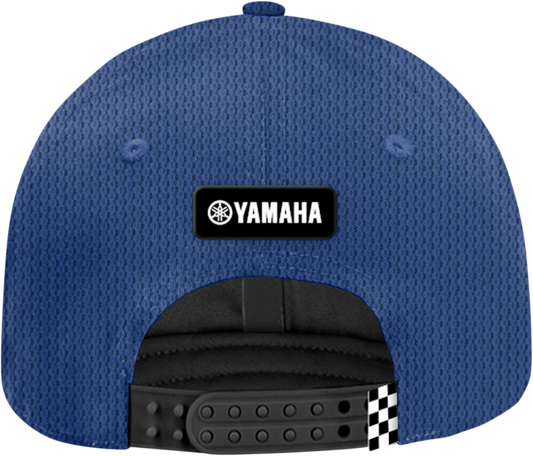 YAMAHA APPAREL Yamaha Flat Bill Snapback Hat - Blue NP21A - H2689 - Kelly Motorsports