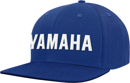 YAMAHA APPAREL Yamaha Flat Bill Snapback Hat - Blue NP21A - H2689 - Kelly Motorsports