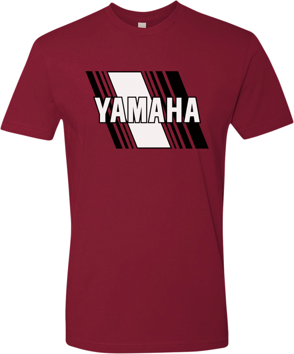Yamaha Apparel Yamaha Heritage Diagonal T-Shirt - Red - Small NP21S - M3118 - S - Kelly Motorsports