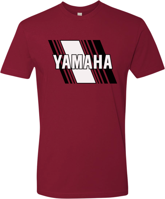 Yamaha Apparel Yamaha Heritage Diagonal T-Shirt - Red - Small NP21S - M3118 - S - Kelly Motorsports