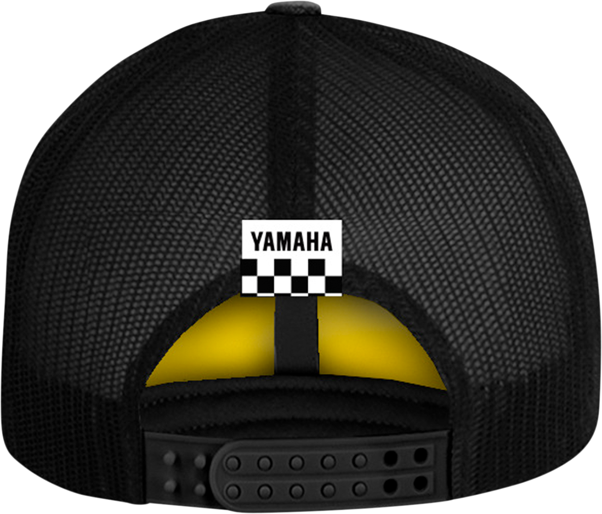 Yamaha Apparel Yamaha Moto Camper Hat - Black NP21A - H2738 - Kelly Motorsports