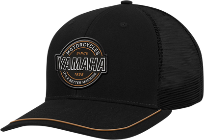 Yamaha Apparel Yamaha Motorcycle Patch Hat - Black NP21A - H2740 - Kelly Motorsports