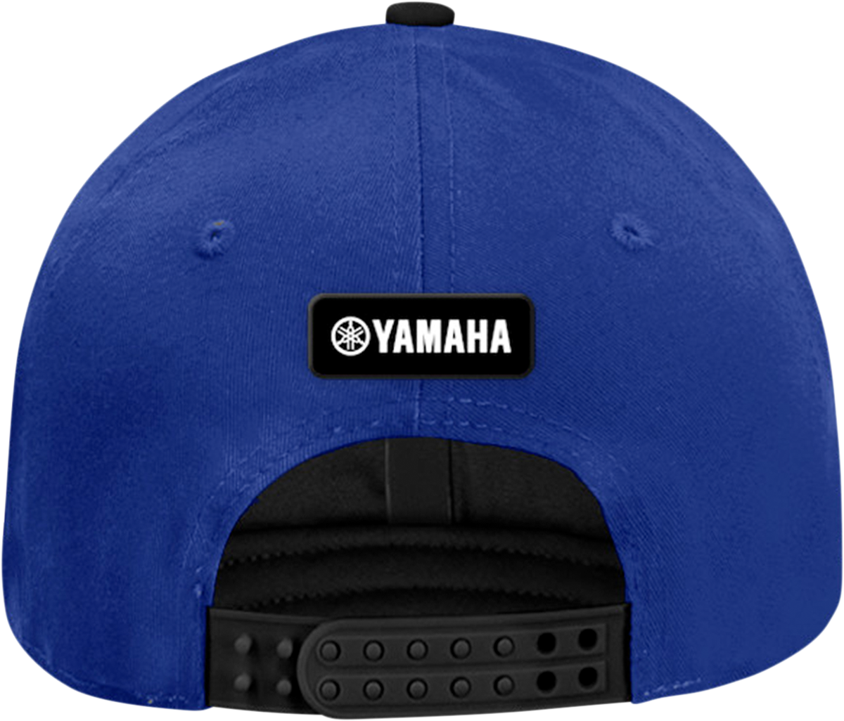 Yamaha Apparel Yamaha Patch Hat - Graphite and Blue NP21A - H2690 - Kelly Motorsports