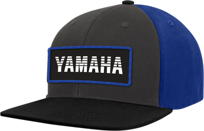 Yamaha Apparel Yamaha Patch Hat - Graphite and Blue NP21A - H2690 - Kelly Motorsports