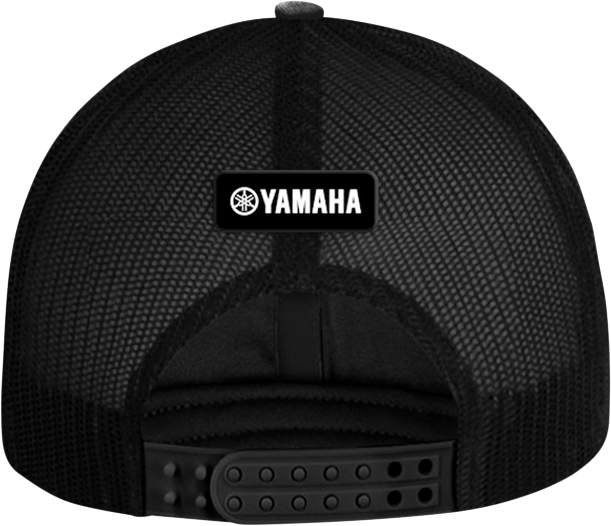 Yamaha Apparel Yamaha Patch Hat - Heather Gray and Black NP21A - H2735 - Kelly Motorsports