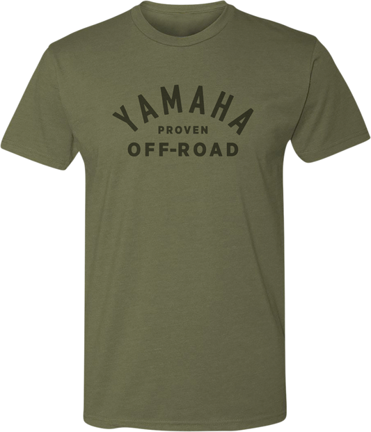 Yamaha Apparel Yamaha Proven Off - Road T-Shirt - Olive Green 2XL NP21S - M1800 - 2X - Kelly Motorsports