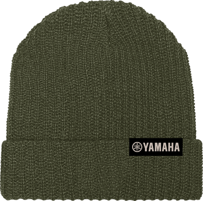 Yamaha Apparel Yamaha Racing Beanie - Olive LEM25 - H44 - Kelly Motorsports
