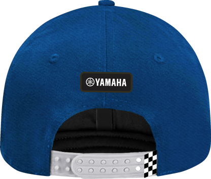 Yamaha Apparel Yamaha Racing Checker Hat - Blue LEM25 - H46 - Kelly Motorsports