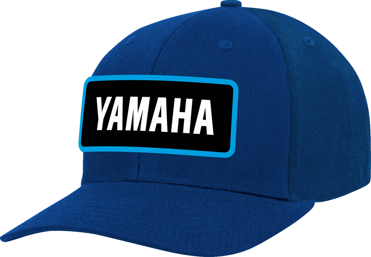 Yamaha Apparel Yamaha Racing Checker Hat - Blue LEM25 - H46 - Kelly Motorsports