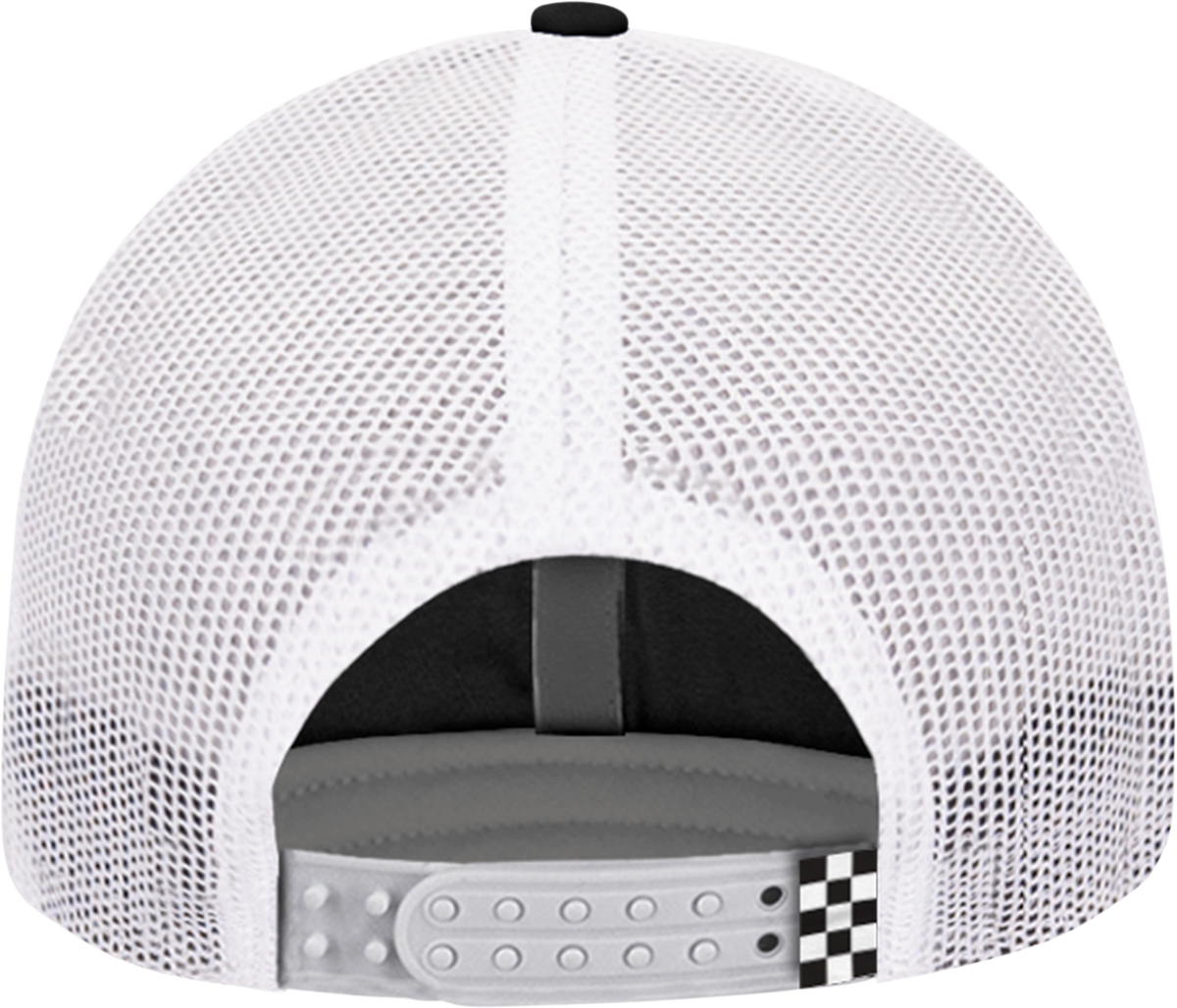 Yamaha Apparel Yamaha Racing Flat Bill Hat - Black and Blue NP21A - H3198 - Kelly Motorsports