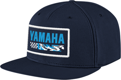 Yamaha Apparel Yamaha Racing Hat - Flat Bill Camo Blue (Part Number NP21A - H3239) - Kelly Motorsports