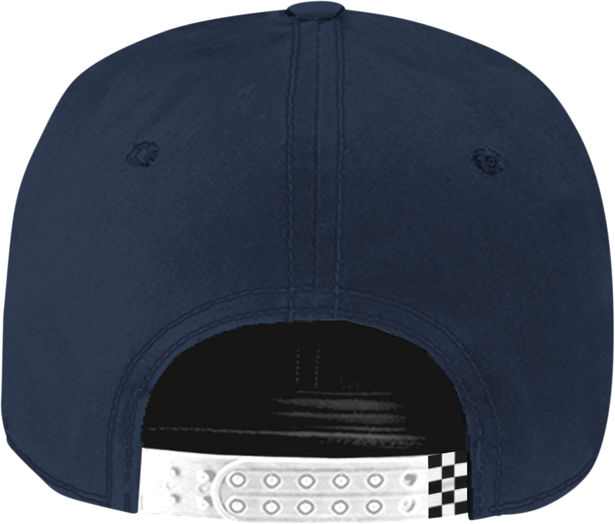 Yamaha Apparel Yamaha Racing Hat - Flat Bill Camo Blue (Part Number NP21A - H3239) - Kelly Motorsports