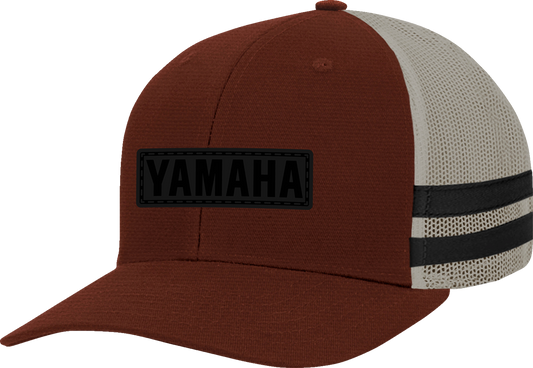 Yamaha Apparel Yamaha Racing Hat - Rust and Tan LEM25 - H45 - Kelly Motorsports