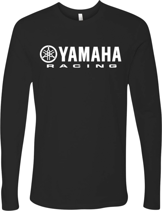 Yamaha Apparel Yamaha Racing Long - Sleeve T-Shirt - Black - Small (Part Number NP21S - M1785 - S) - Kelly Motorsports