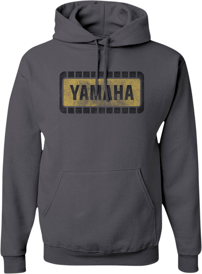 Yamaha Apparel Yamaha Retro Hoodie - Charcoal - Extra Large NP21S-M1971-XL - Kelly Motorsports