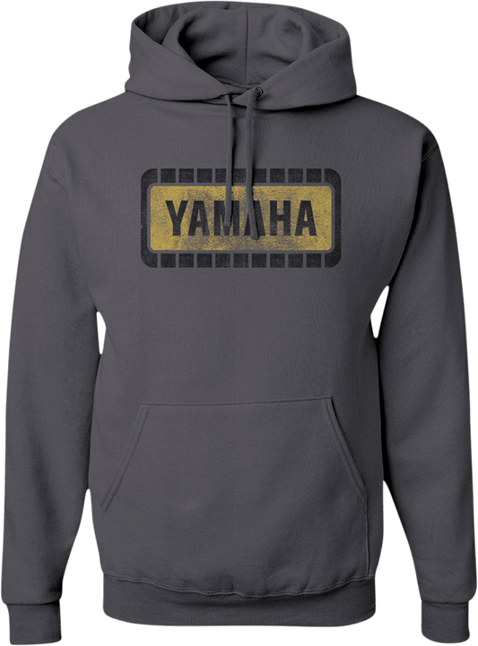 Yamaha Apparel Yamaha Retro Hoodie - Charcoal - Extra Large NP21S-M1971-XL - Kelly Motorsports