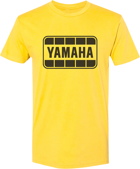 Yamaha Apparel Yamaha Retro T-Shirt - Yellow and Black | Model NP21S-M1969-M - Kelly Motorsports