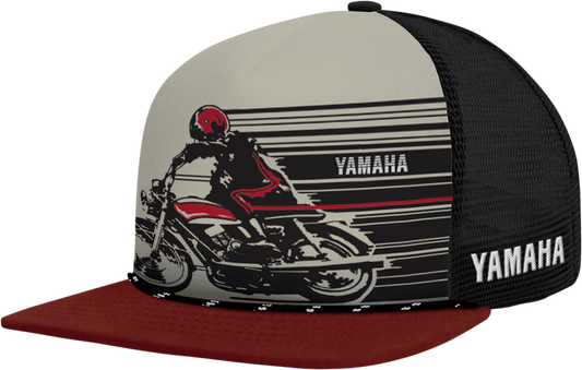 Yamaha Apparel Yamaha Speed Hat - Black and Red NP21A - H2739 - Kelly Motorsports