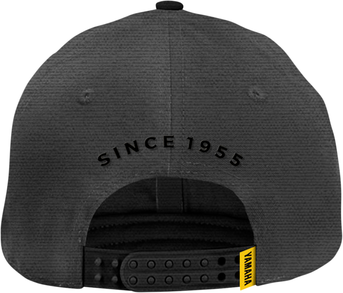 Yamaha Apparel Yamaha Vintage Patch Hat - Gray NP21A - H2691 - Kelly Motorsports
