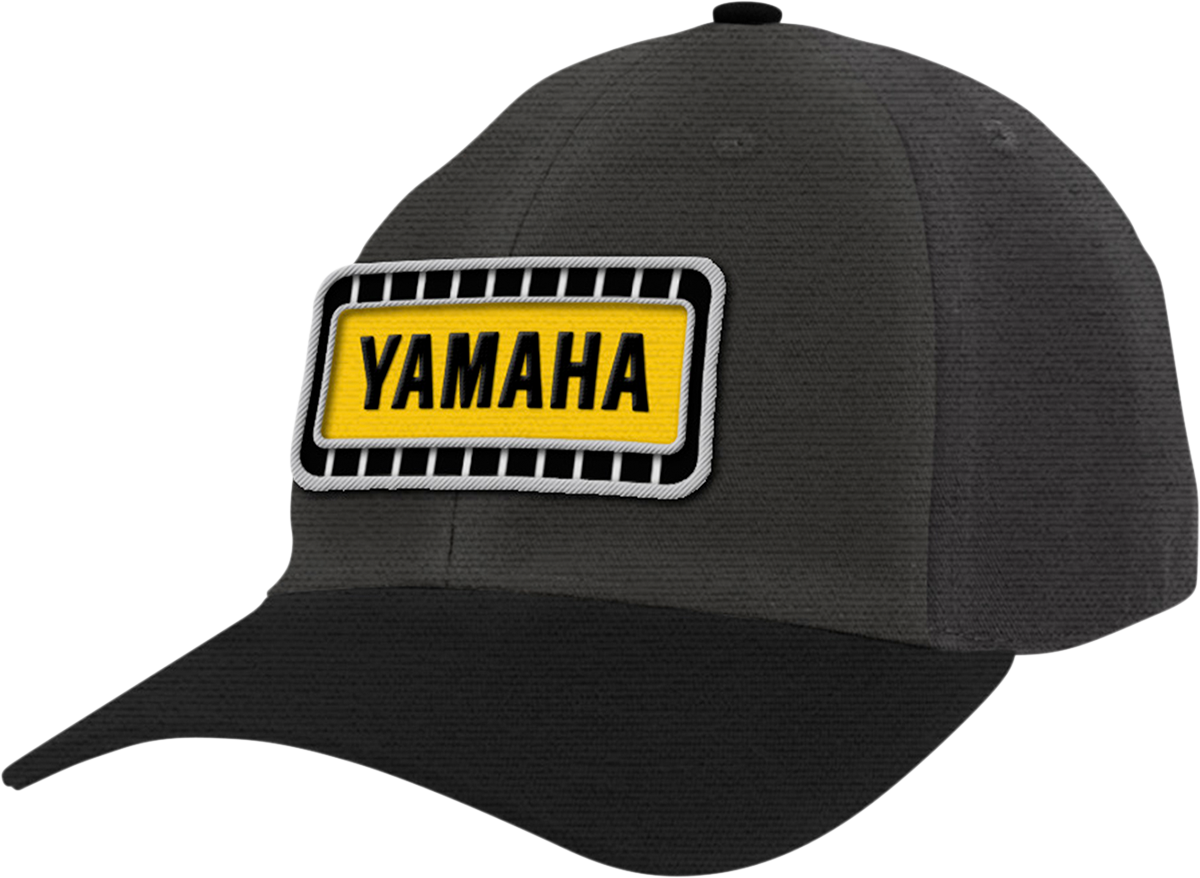Yamaha Apparel Yamaha Vintage Patch Hat - Gray NP21A - H2691 - Kelly Motorsports