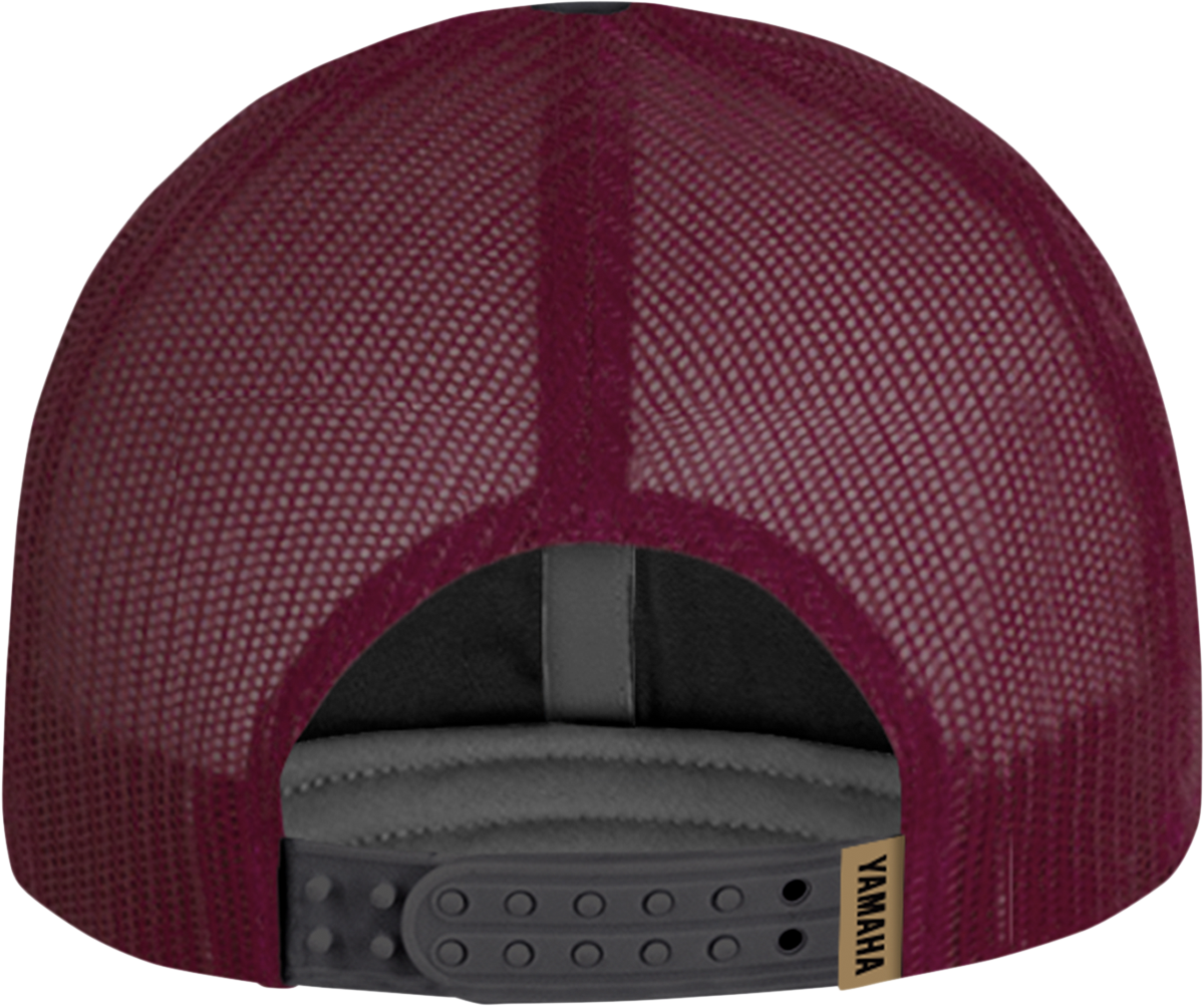 Yamaha Apparel Yamaha Wool Hat - Gray/Maroon NP21A - H3247 - Kelly Motorsports