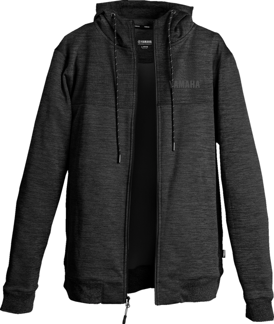 Yamaha Apparel Yamaha Zip Hoodie - Black - Medium (Part Number 3050 - 6534) - Kelly Motorsports