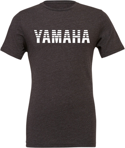Yamaha Heritage T-Shirt by Yamaha Apparel - Heather Midnight Navy Large NP21S - M1970 - L - Kelly Motorsports