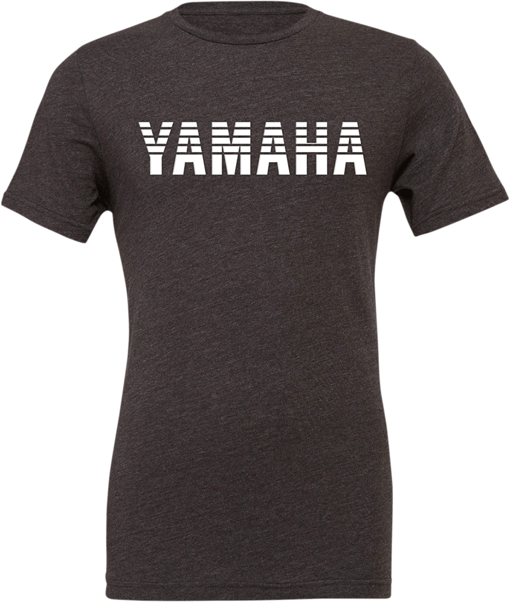 Yamaha Heritage T-Shirt by Yamaha Apparel - Heather Midnight Navy Medium NP21S-M1970-M - Kelly Motorsports