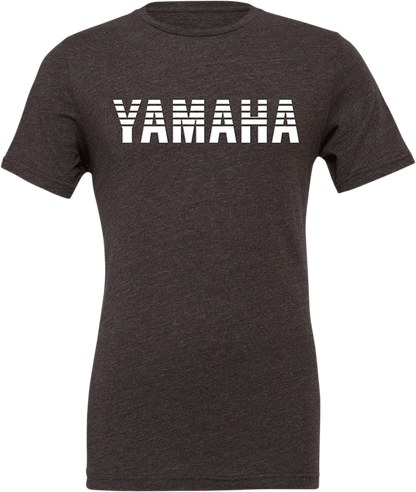 Yamaha Heritage T-Shirt by Yamaha Apparel - Heather Midnight Navy Medium NP21S-M1970-M - Kelly Motorsports