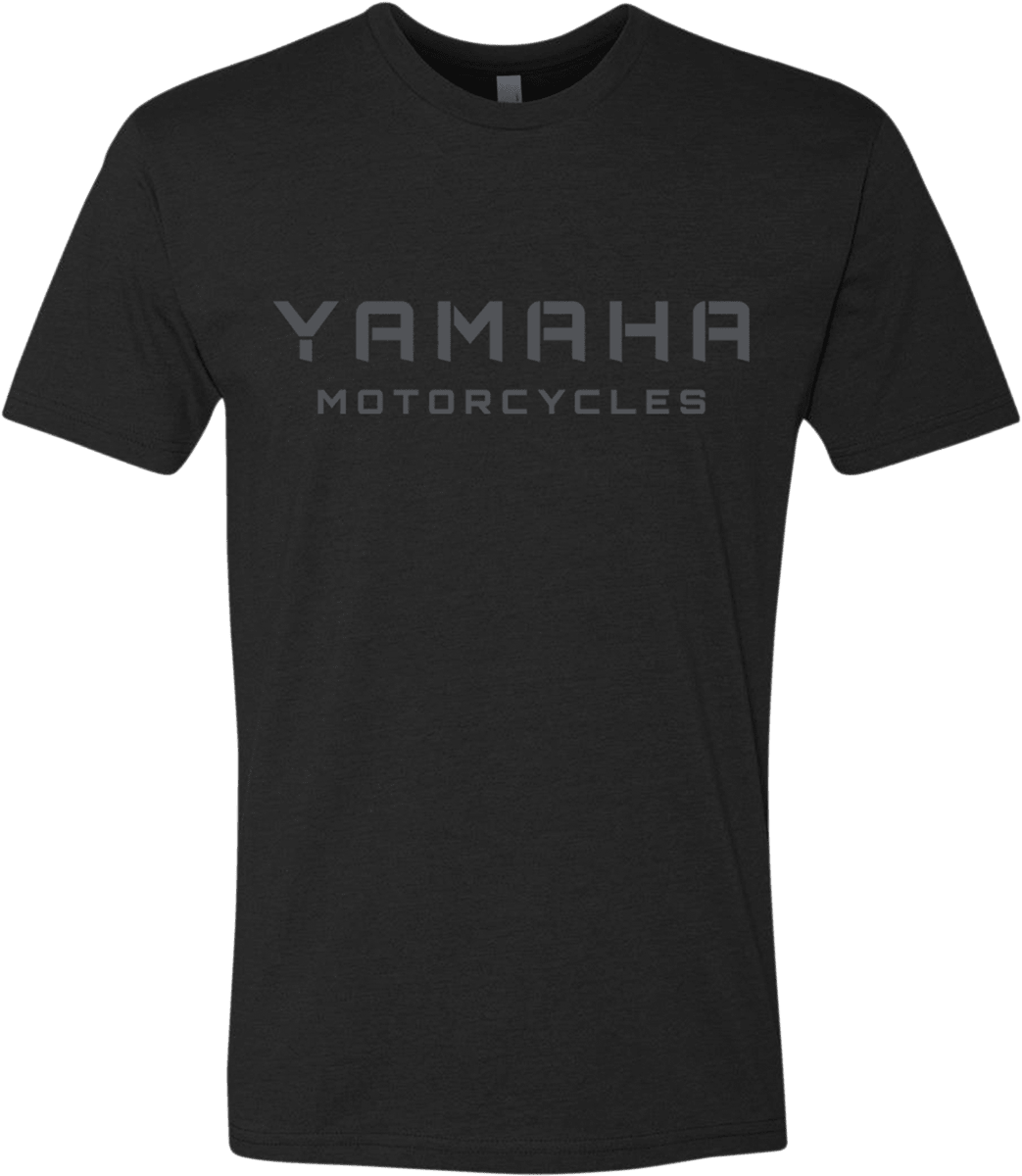 Yamaha Motorcycles T-Shirt by Yamaha Apparel - Black Large NP21S-M3136-L - Kelly Motorsports