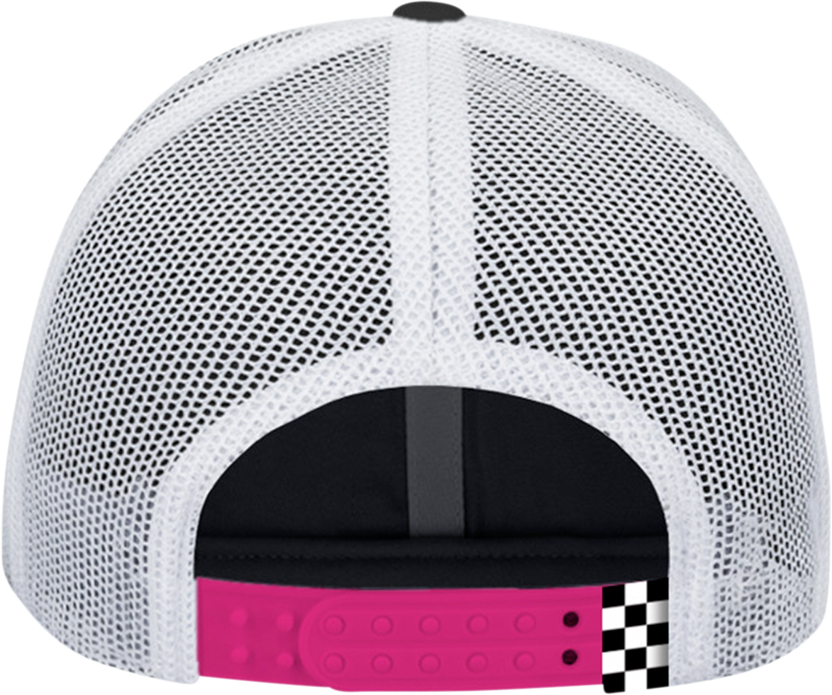 Yamaha Motosport Stripe Hat - Pink NP21A - H1805 by Yamaha Apparel - Kelly Motorsports