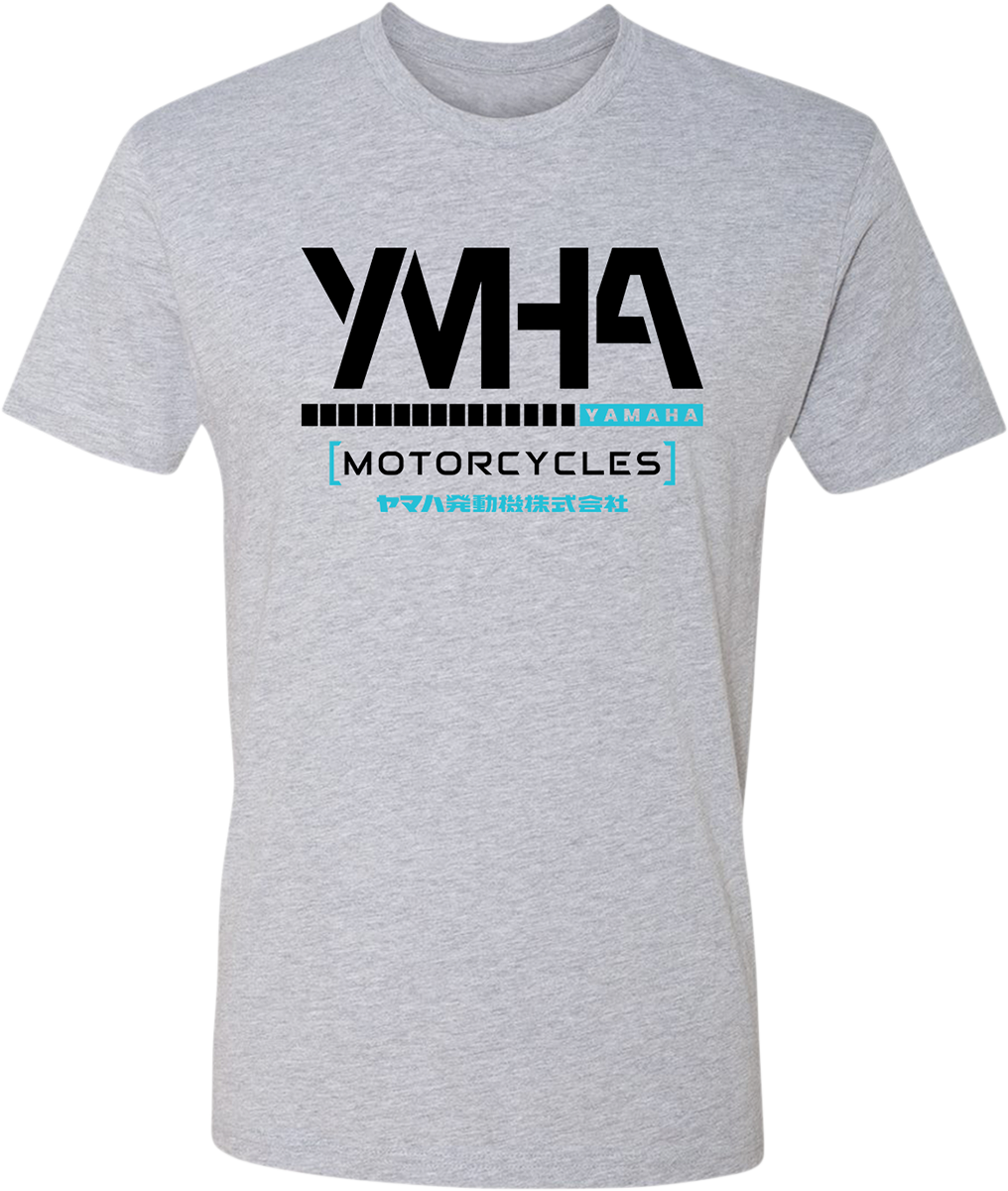 Yamaha Rev T-Shirt by Yamaha Apparel - Heather Gray, Small (Part NP21S - M3141 - S) - Kelly Motorsports