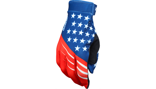Z1R 250yrs Merica Gloves Leather Palm Touch Screen LIMITED EDITION! - Kelly Motorsports