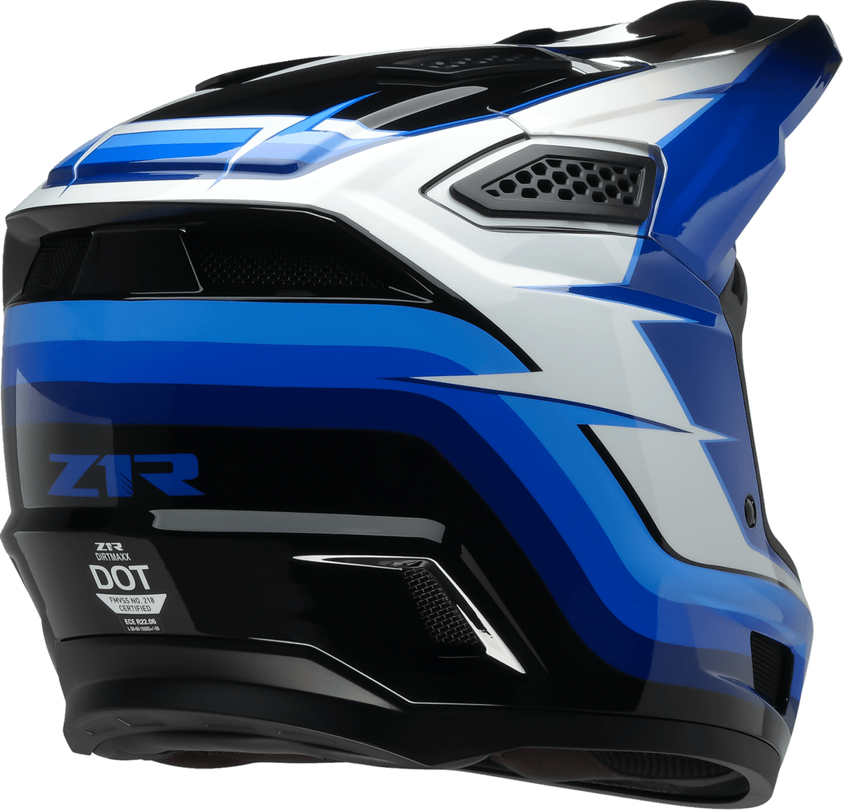 Z1R Dirt Maxx Helmet Vortex - Child, Youth & Adult Sizes - Kelly Motorsports