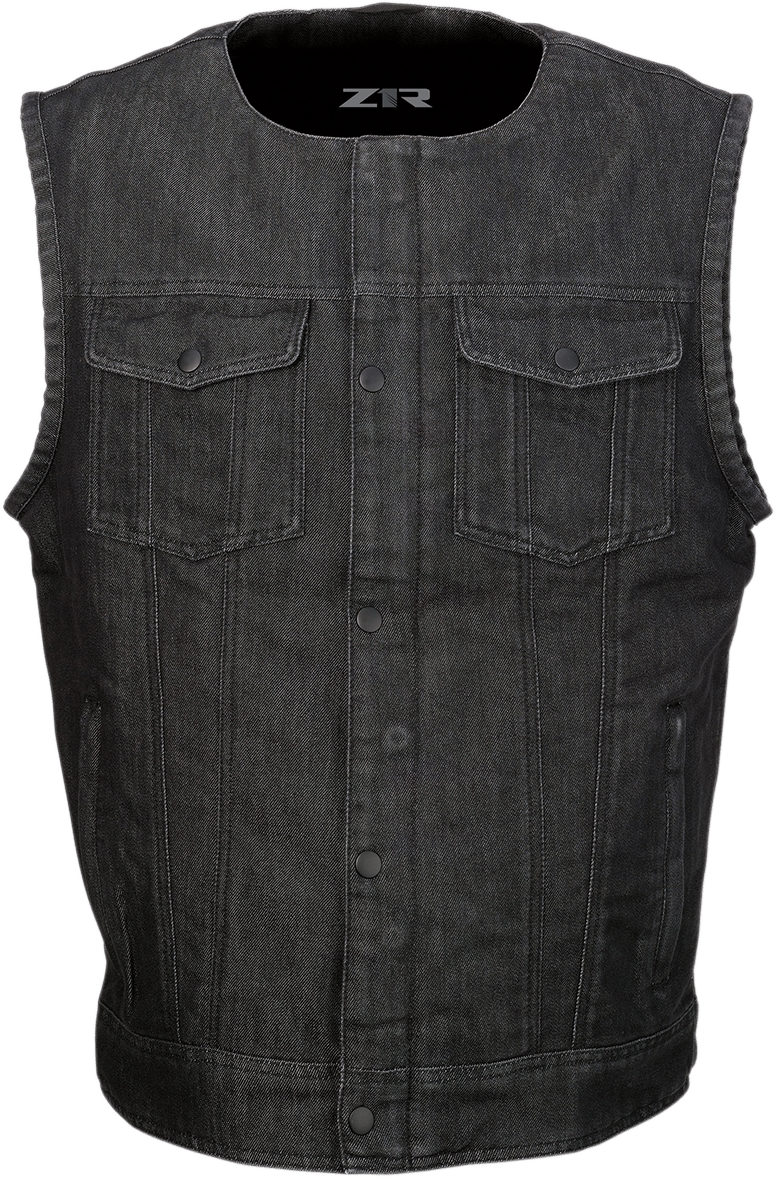 Z1R Ganja Vest w/CC Pockets Black or Denim - Kelly Motorsports