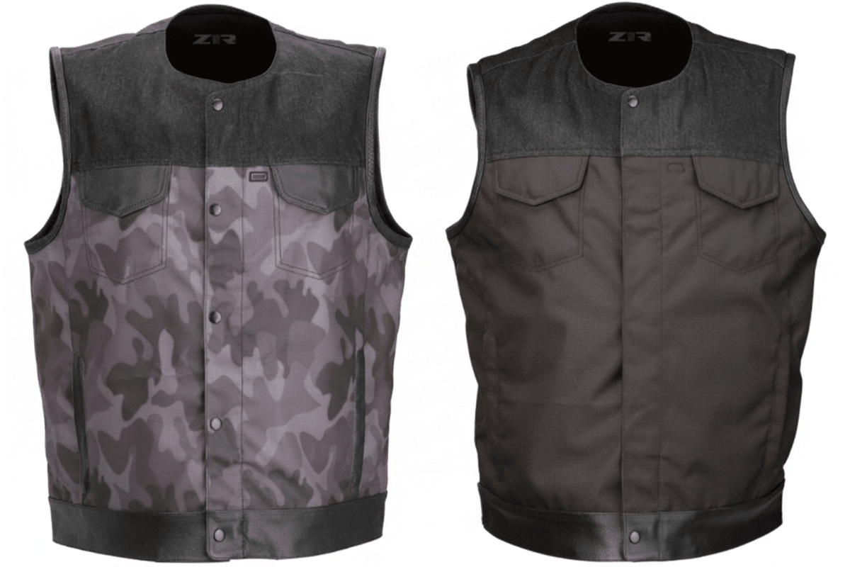 Z1R Nightfire Vest w/CC Pockets Black or Black/Grey Camo - Kelly Motorsports