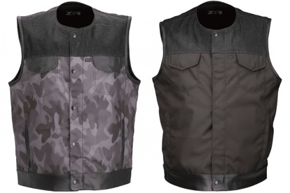 Z1R Nightfire Vest w/CC Pockets Black or Black/Grey Camo - Kelly Motorsports