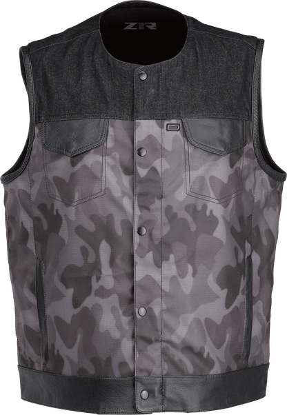 Z1R Nightfire Vest w/CC Pockets Black or Black/Grey Camo - Kelly Motorsports