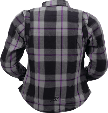 Z1R Women's Ashwood Flannel Motorcycle Jacket - Kelly Motorsports