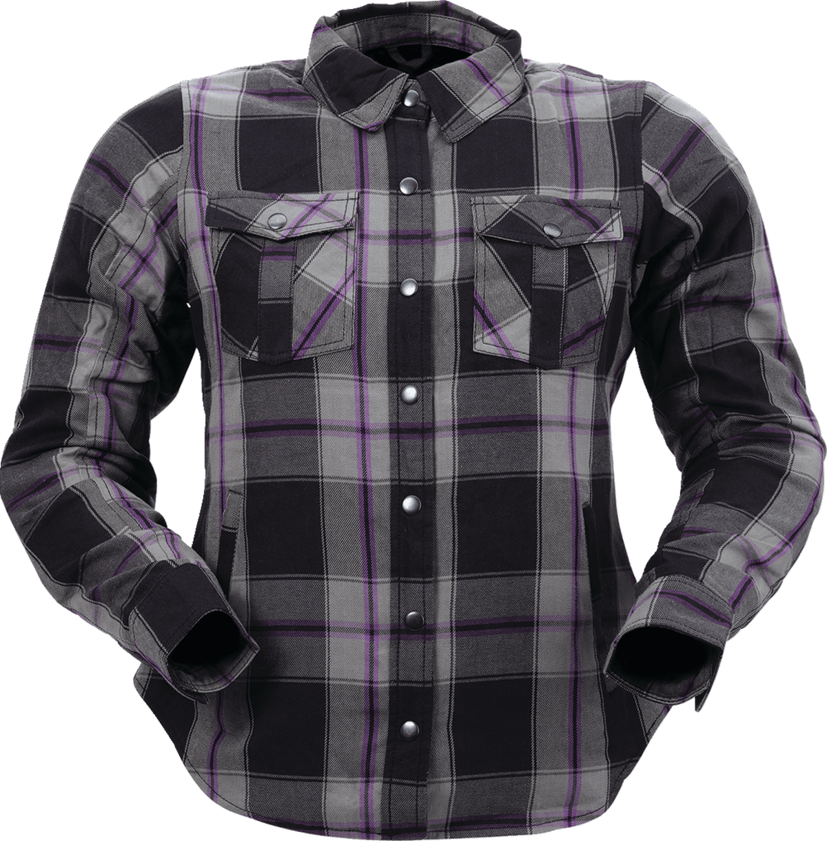 Z1R Women's Ashwood Flannel Motorcycle Jacket - Kelly Motorsports