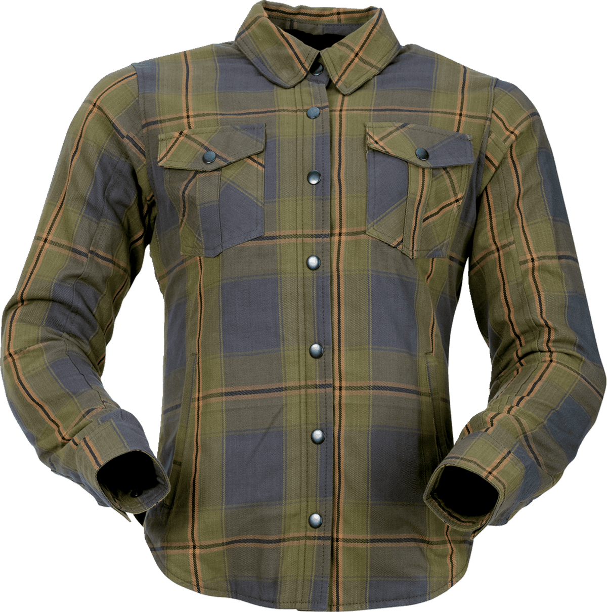 Z1R Women's Ashwood Flannel Motorcycle Jacket - Kelly Motorsports