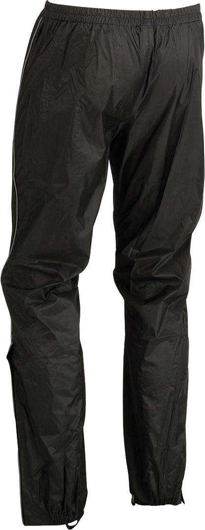 Z1R Women's Rain Pants 2855 - 0616 - Waterproof Motorcycle Riding Trousers in Black - Kelly Motorsports