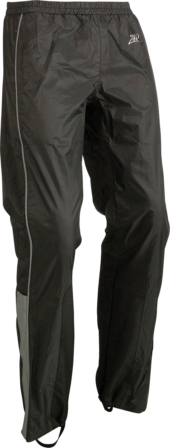Z1R Women's Rain Pants Black - Part Number 2855 - 0614, Size XS - Kelly Motorsports