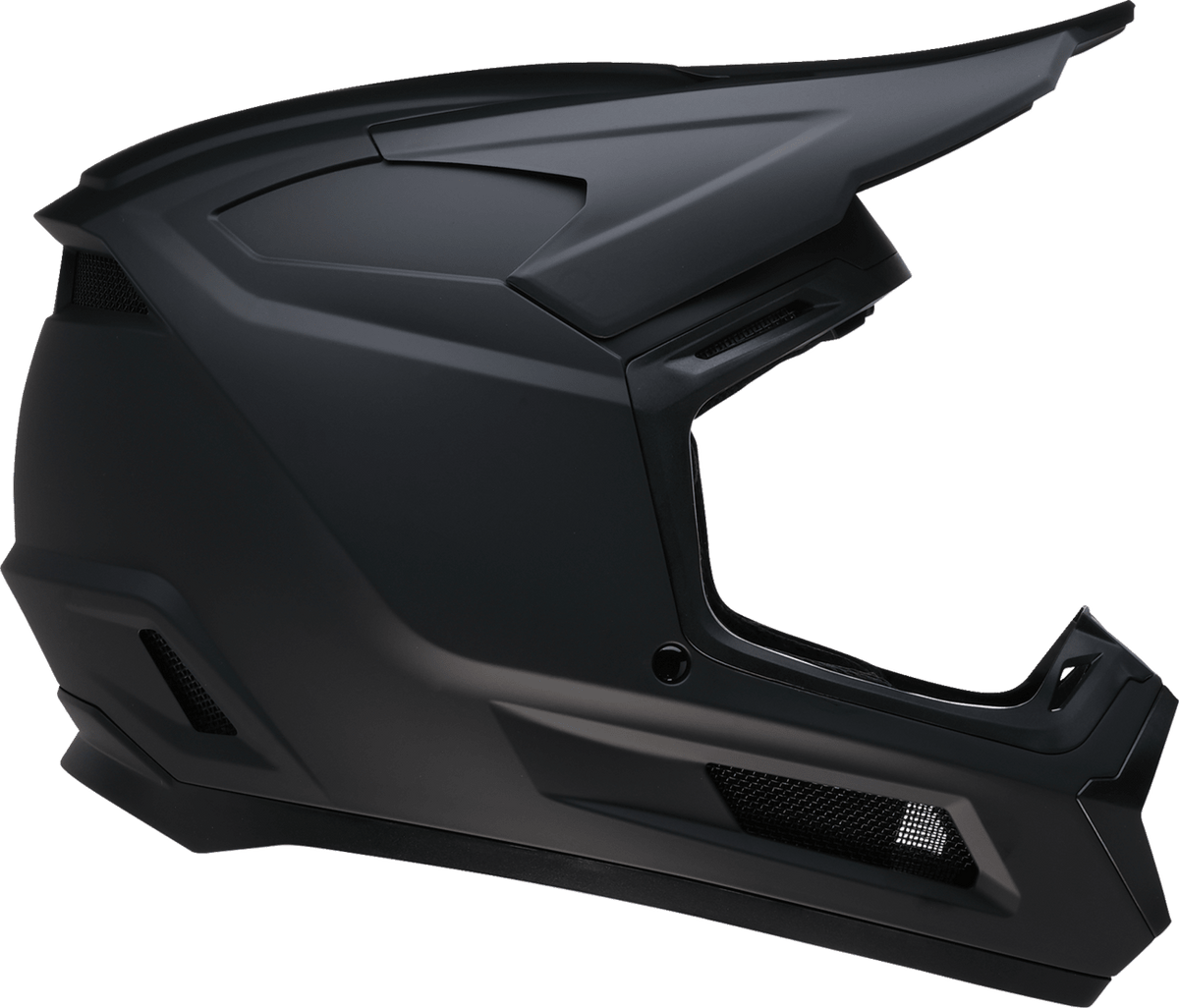 Z1R Youth Dirt Maxx Helmet - Solid Matte Black, Medium (Part No. 0111-1873) - Kelly Motorsports