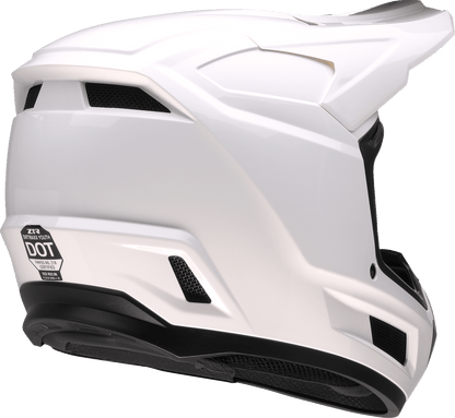 Z1R Youth Dirt Maxx Helmet - Solid White, Medium by Z1R, Part Number 0111-1876 - Kelly Motorsports